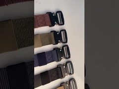 Cintura tattica Cobra, cintura tessuta in nylon, cintura di allenamento multifunzione per uomini, versatile all'aperto