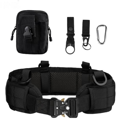 Multi-Functional Tactical Waist Belt Set, Outdoor MOLLE Tactical Belt For Military Enthusiasts And CS Field Combat