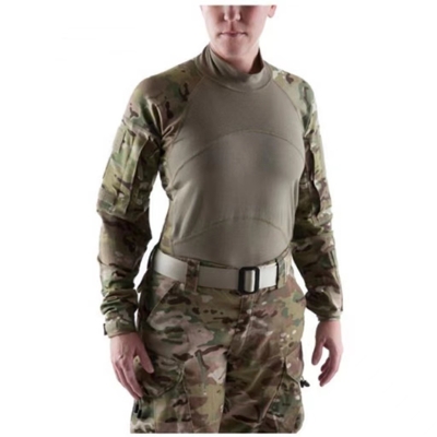 Camouflage in tessuto rip-stop camicia da combattimento tattica militare abito di rana