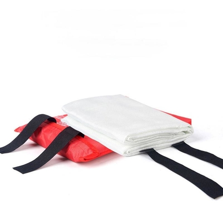 Coperta di fuga ignifuga Coperta di sicurezza di emergenza per la cucina domestica Risparmio antincendio Durabile Gestione delle proprietà domestiche Attrezzatura di auto-risparmio